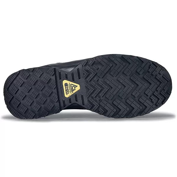 Shoes for Crews Piston, Men's, Women's, Unisex Aluminum Toe  Low Work Shoes, Slip Resistant, Water Resistant, Black Shoes