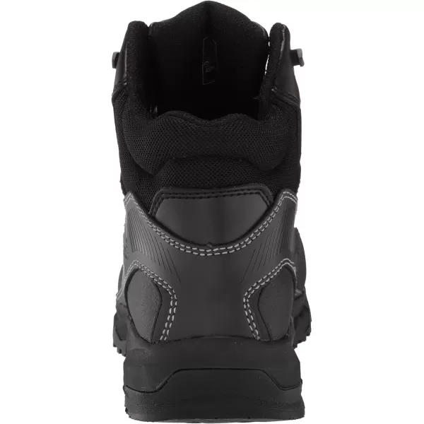 Shoes for Crews Piston Mid Aluminum Toe Unisex Work Shoe, Black
