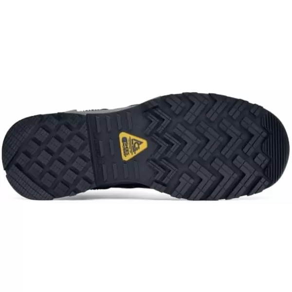 Shoes for Crews Redrock, Men's, Women's, Unisex 6 Inch Composite Toe Work Boots, Slip Resistant, Water Resistant, Black)