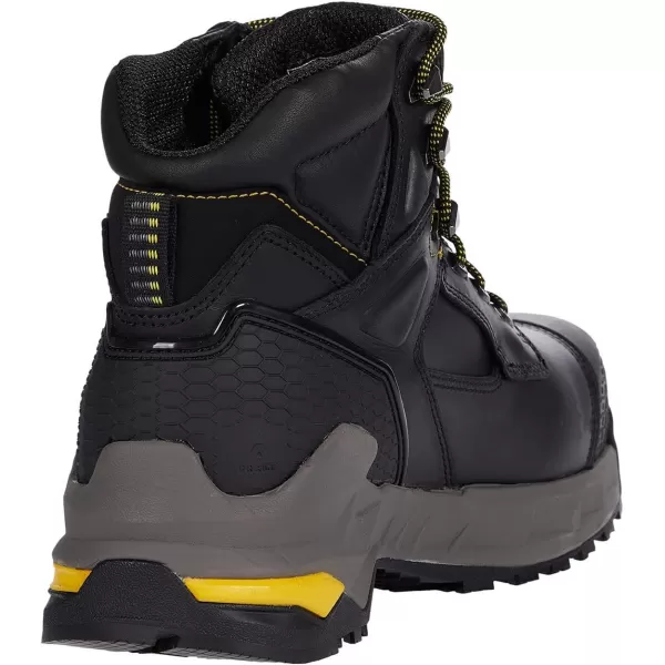 Shoes for Crews Redrock, Men's, Women's, Unisex Composite Toe  Work Boots, Slip Resistant, Water Resistant, Black)