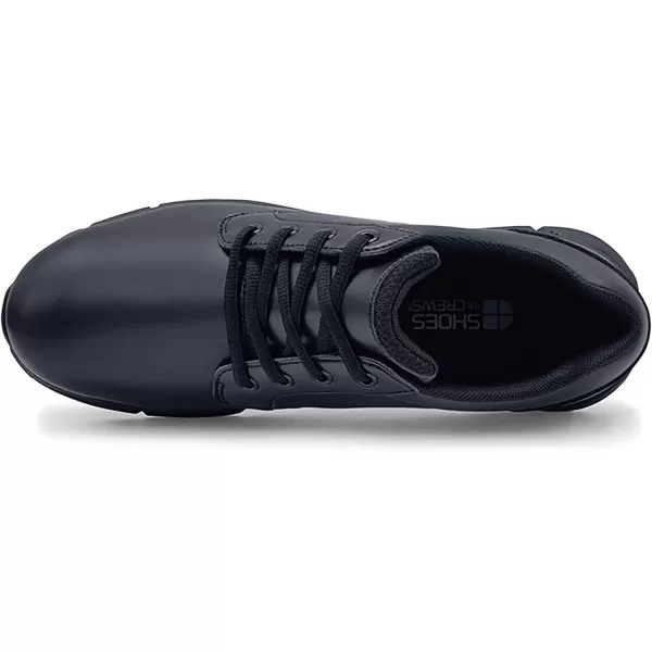 Shoes for Crews Saloon II, Men's Slip Resistant Work Shoes, Water Resistant, Black