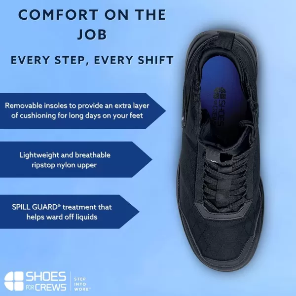 Shoes for Crews Tigon II, Men's, Women's, Unisex Slip Resistant Work Sneakers