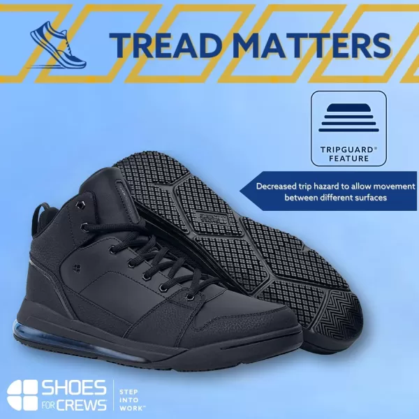 Shoes for Crews Tigon, Men's Slip Resistant Food Service Work Sneakers