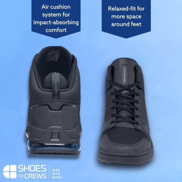 Shoes for Crews Tigon, Men's Slip Resistant Food Service Work Sneakers