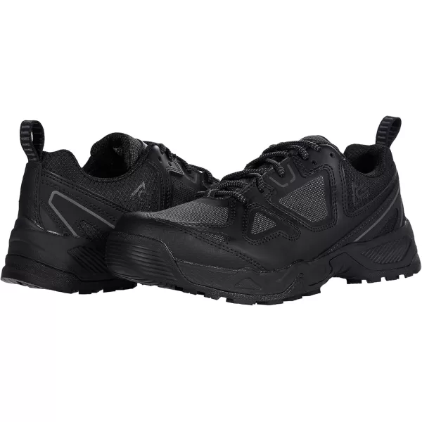 by SFC Defender Low, Men's Soft Toe  Slip Resistant Work Boots, Water Resistant, Black)