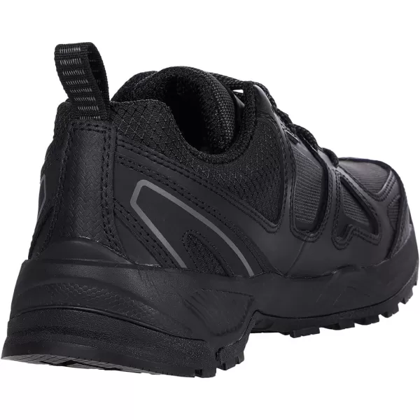by SFC Defender Low, Men's Soft Toe  Slip Resistant Work Boots, Water Resistant, Black)