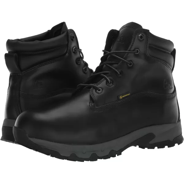 by SFC Pike Chill, Men's Composite Toe  or Soft Toe Work Boots, Slip Resistant, Water Resistant, Black