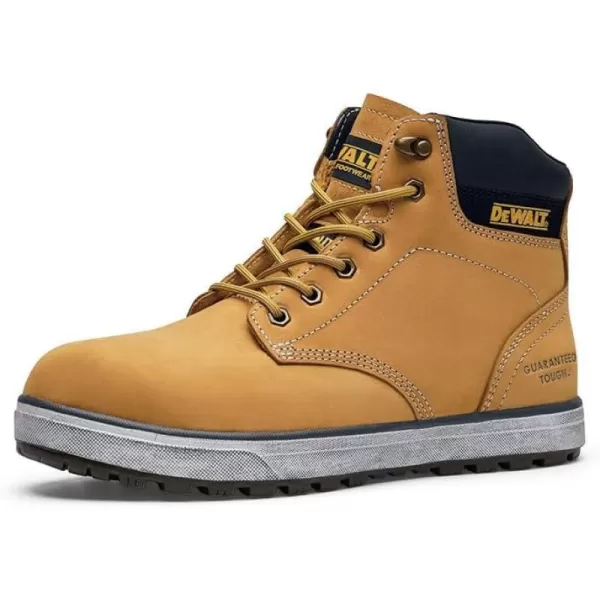 DEWALT Plasma Men's Aluminum Toe Work Boots, Leather Upper, CSA Certified