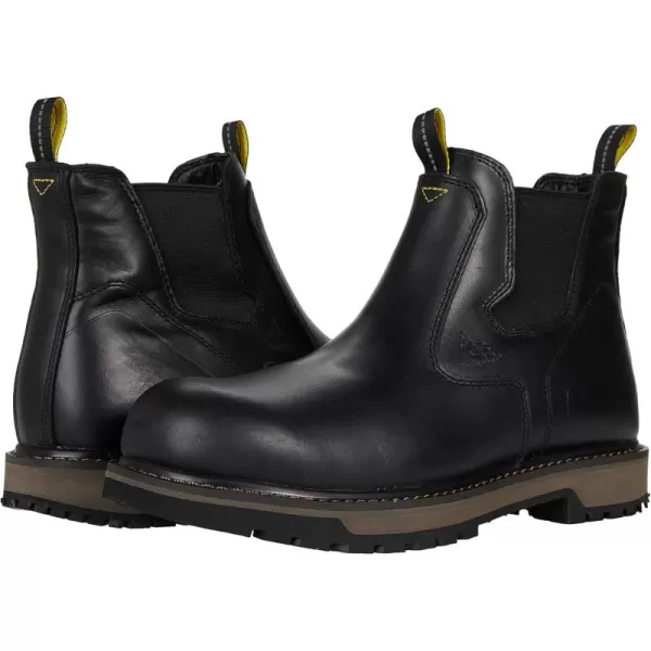 Firebrand, Men's Soft Toe  and Composite Toe  Work Boots, Slip Resistant, Water Resistant, Black