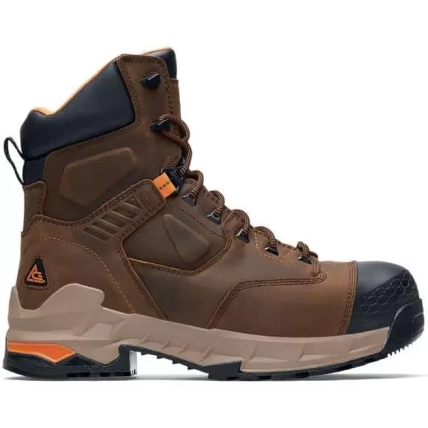 Redrock, Men's 8" and 6" Composite Toe  Work Boots, Slip Resistant, Water Resistant)