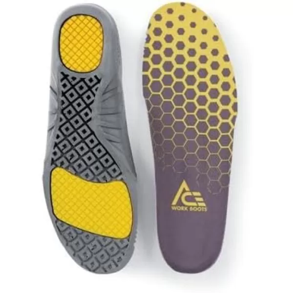 Shoes For Crews Crewguard Insole, Men's, Women's, Unisex Comfort Gel Insole for Shoes, Men's 5 / Women's 6