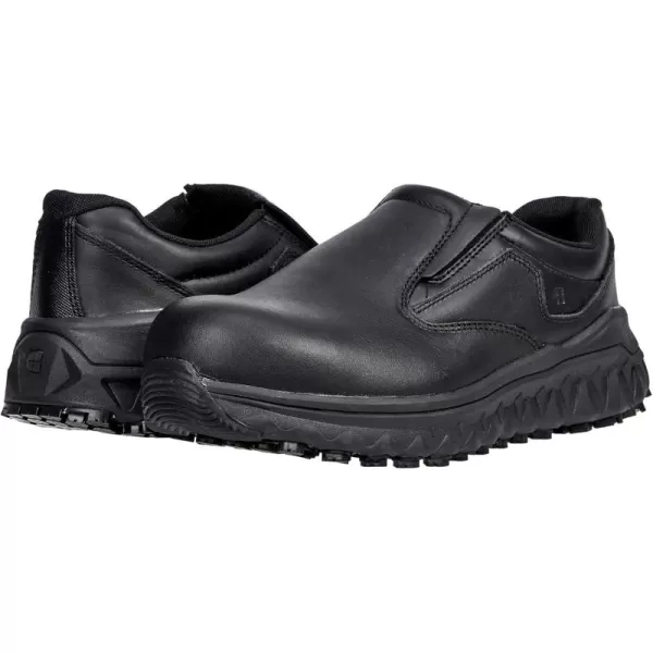 Shoes for Crews Bridgetown, Men's, Women's, Unisex Aluminum Toe  Slip On Work Shoes, Slip Resistant Water Resistant