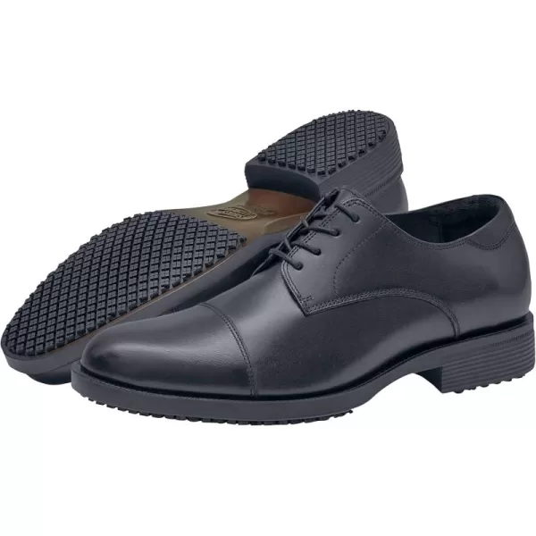Shoes for Crews Dress Shoes for Men, Men’s Oxfords, Zapatos De Vestir Para Hombre, Slip Resistant, Safety, Brown or Black)