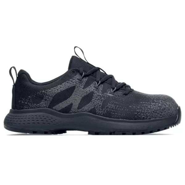 Shoes for Crews Heather II, Women's Nano Composite Toe  Work Shoes, Slip Resistant, Water Resistant, Burgundy, Size 5