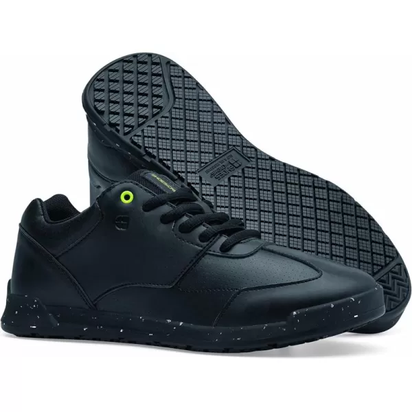 Shoes for Crews Liberty Women's Non Slip Work Shoes - Work &amp; Safety Footwear, Comfortable Water Resistant Womens Food Service Sneakers - Black