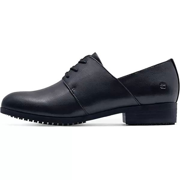 Shoes for Crews Madison III, Women's Slip Resistant Work Shoes, Water Resistant, Black