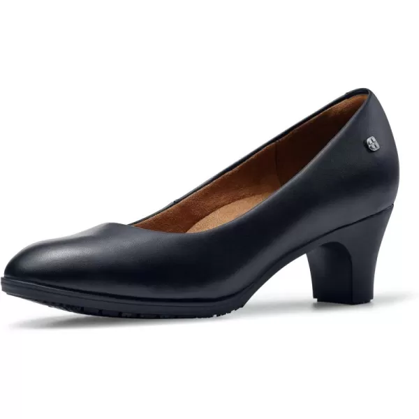 Shoes for Crews Olivia, Women's Slip-Resistant High Heel Dress Shoes for Work, Water Resistant, Women's Heel Pumps Comfortable Flight Attendant shoes
