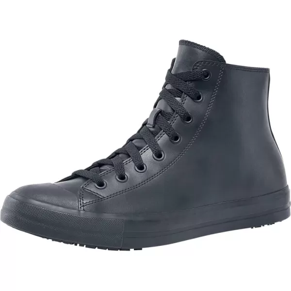 Shoes for Crews Pembroke, Men's, Women's, Unisex Slip Resistant Work Shoes, Water Resistant Sneakers, Black Canvas or Leather