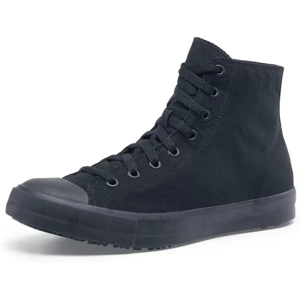 Shoes for Crews Pembroke, Men's, Women's, Unisex Slip Resistant Work Shoes, Water Resistant Sneakers, Black Canvas or Leather