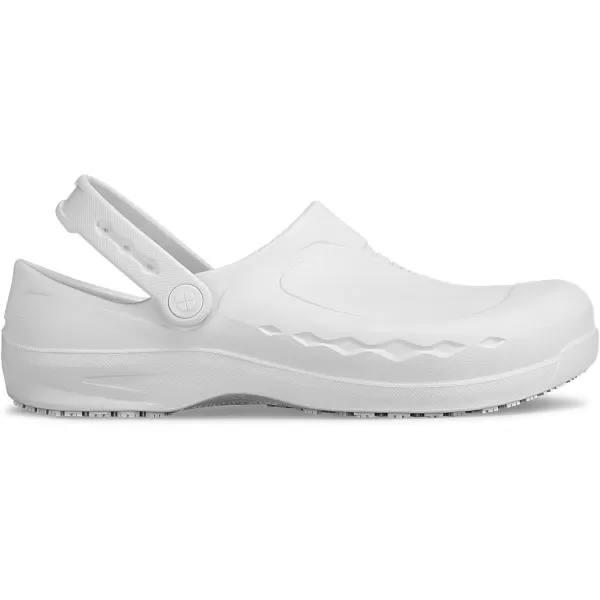 Shoes for Crews Zinc Slip Resistant Clog White UK 5 White