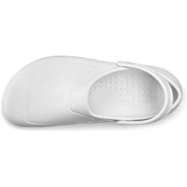 Shoes for Crews Zinc Slip Resistant Clog White UK 5 White