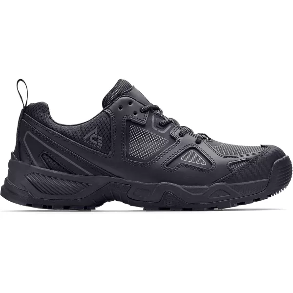 imageACE Work Boots by SFC Defender Low Mens Soft Toe ST Slip Resistant Work Boots Water Resistant BlackBlack Low St