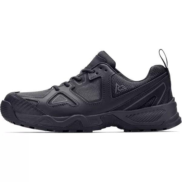 imageACE Work Boots by SFC Defender Low Mens Soft Toe ST Slip Resistant Work Boots Water Resistant BlackBlack Low St
