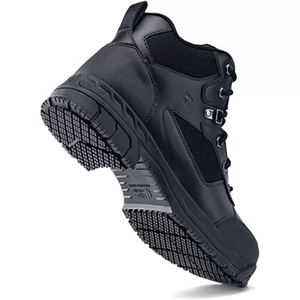 imageShoes for Crews Voyager II Mens Womens Unisex Steel Toe ST Work Boots Slip Resistant Water Resistant Black Mens 9  Womens 105 Wide