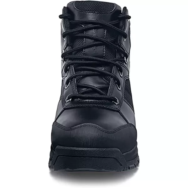imageShoes for Crews Voyager II Mens Womens Unisex Steel Toe ST Work Boots Slip Resistant Water Resistant Black Mens 9  Womens 105 Wide