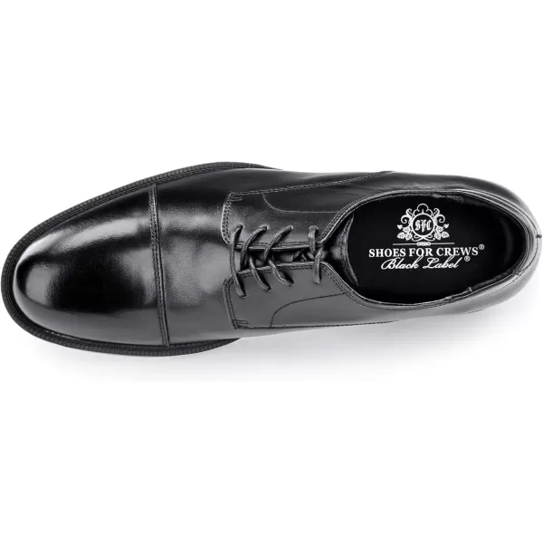 imageShoes for Crews Dress Shoes for Men Mens Oxfords Zapatos De Vestir para Hombre Slip Resistant Brown or BlackBlack Senator