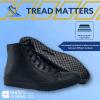 imageShoes for Crews Pembroke Mens Womens Unisex Slip Resistant High Top Work Sneakers Leather or Canvas