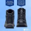 imageACE Work Boots Mens Womens Unisex Fort Rock Nano Composite Toe NCT Slip and Water Resistant BootsBlack