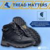 imageACE Work Boots Mens Womens Unisex Fort Rock Nano Composite Toe NCT Slip and Water Resistant BootsBlack