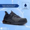 imageShoes for Crews Gia Womens Slip Resistant Work Shoes Non Slip Sneakers Walking Water Resistant Zapatillas Zapatos Trabajo Food Service Chef KitchenBlack  Eco Nct