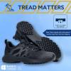 imageShoes for Crews Heather II Womens Soft Toe ST Work Shoes Slip Resistant Water Resistant BlackBlack