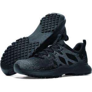imageShoes for Crews Heather II Womens Soft Toe ST Work Shoes Slip Resistant Water Resistant BlackBlack