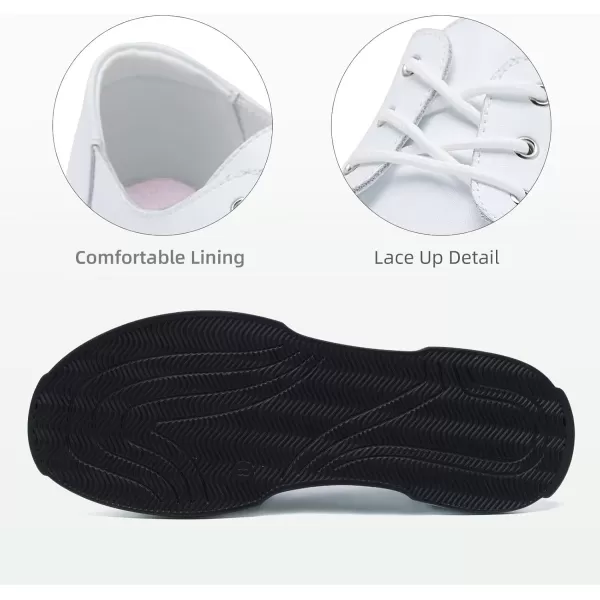 OrthoComfoot Orthopedic Comfortable Dress Shoes for Womens, Leather Casual Sneakers for with Arch Support for Plantar Fasciitis, Walking Shoes with Orthotic Insoles for Foot and Heel Pain