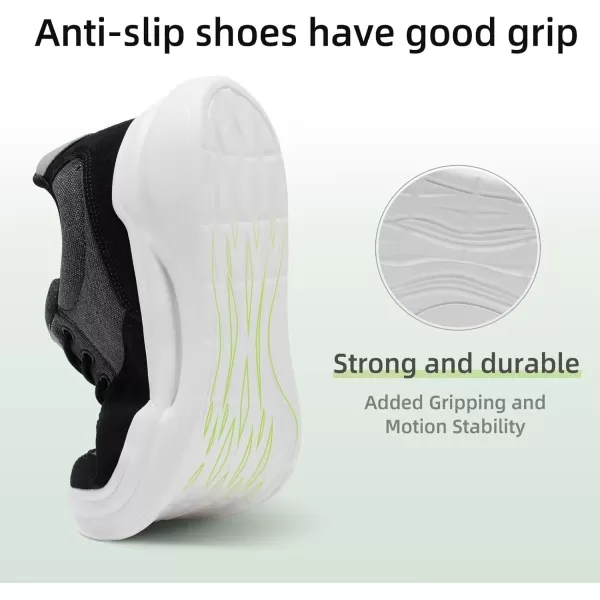 OrthoComfoot Orthopedic Comfortable Shoes for Mens, Plantar Fasciitis Lace Up Fashion Sneakers with Arch Support, Orthotic Casual Walking Shoes for Foot and Heel Pain Relief