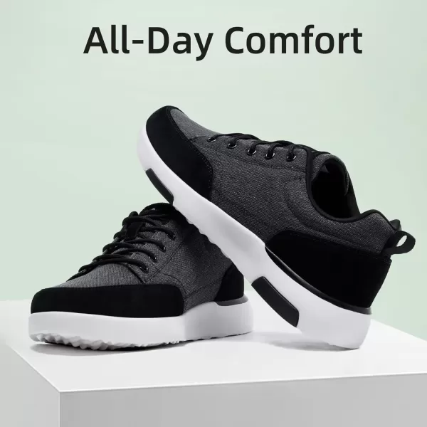 OrthoComfoot Orthopedic Comfortable Walking Shoes with Arch Support for Mens, Cushioned Shoes for Plantar Fasciitis Relief, Breathable Orthotic Fashion Sneakers for Foot and Heel Pain