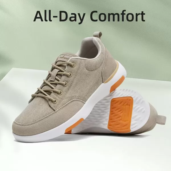 OrthoComfoot Orthopedic Comfortable Walking Shoes with Arch Support for Mens, Cushioned Shoes for Plantar Fasciitis Relief, Breathable Orthotic Fashion Sneakers for Foot and Heel Pain