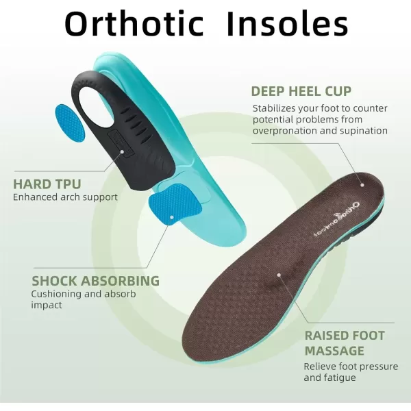 OrthoComfoot Orthopedic Leather Dress Shoes for Mens, Comfortable Arch Support Slip-Ons Loafers for Plantar Fasciitis, Orthotic Casual Walking Shoes for Foot and Heel Pain Relief