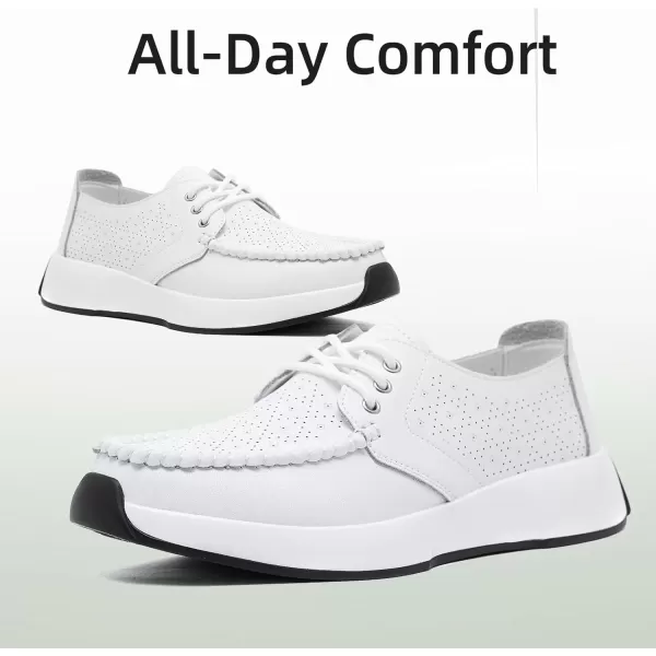 OrthoComfoot Orthopedic Leather Dress Shoes for Womens, Comfortable Plantar Fasciitis Fashion Sneakers with Arch Support, Casual Orthotic Walking Shoes for Foot and Heel Pain Relief