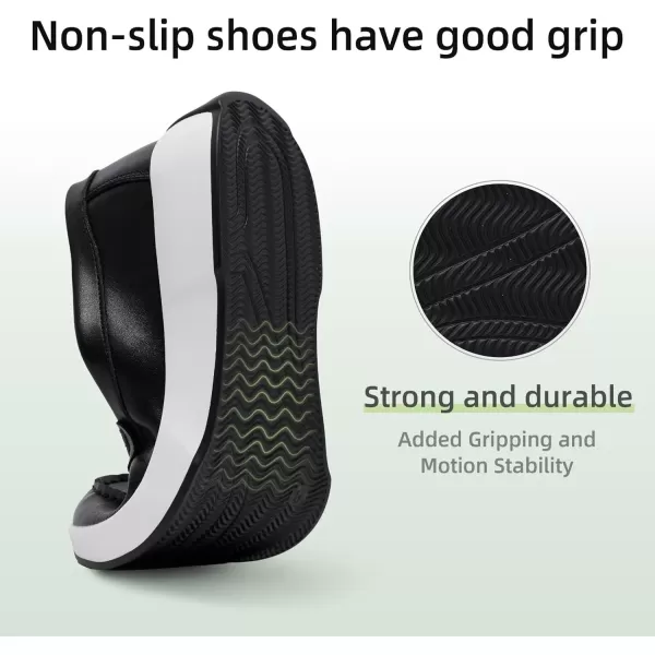 OrthoComfoot Orthopedic Slip-On Loafers for Womens, Comfortable Leather Plantar Fasciitis Loafers with Arch Support, Casual Orthotic Walking Shoes for Foot and Heel Pain Relief