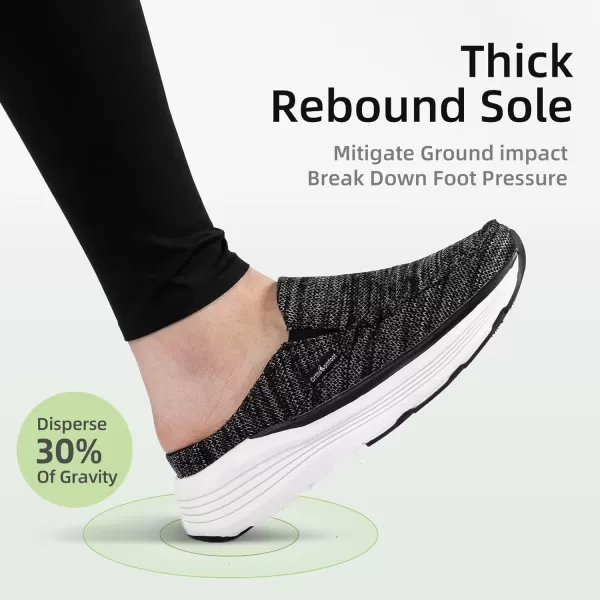 OrthoComfoot Orthopedic Walking Shoes for Womens, Comfortable Arch Suppor Slippers for Plantar Fasciitis, Casual Soft Orthotic Slip-On Loafers for Foot and Heel Pain