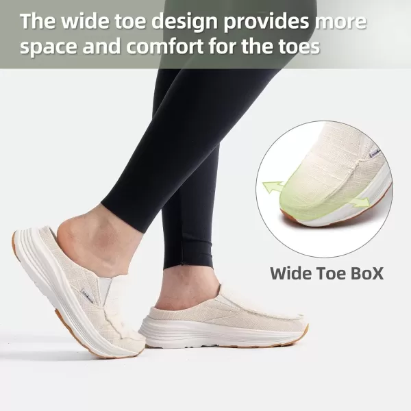 OrthoComfoot Orthopedic Walking Shoes for Womens, Comfortable Arch Suppor Slippers for Plantar Fasciitis, Casual Soft Orthotic Slip-On Loafers for Foot and Heel Pain