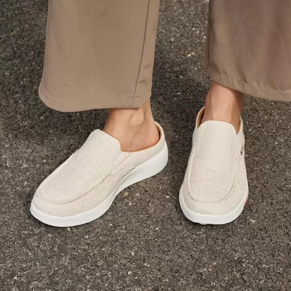 OrthoComfoot Women's Orthopedic Canvas Slip-On Shoes, Comfortable Arch Support Slippers for Plantar Fasciitis, Casual Orthotic Loafers for Foot Heel Pain Relief