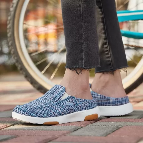 OrthoComfoot Women's Orthopedic Canvas Slip-On Shoes, Comfortable Arch Support Slippers for Plantar Fasciitis, Casual Orthotic Loafers for Foot Heel Pain Relief