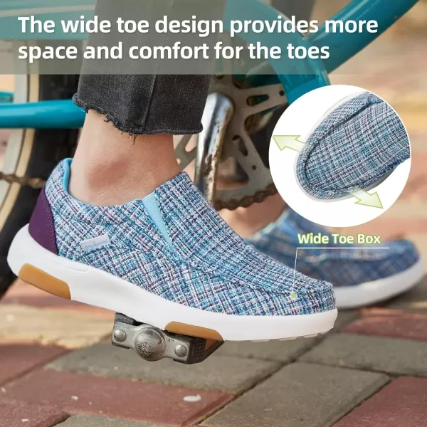 OrthoComfoot Women's Orthopedic Comfortable Walking Shoes, Casual Arch Support Slip-On Shoes for Plantar Fasciitis, Breathable Orthotic Loafers for Foot and Heel Pain Relief