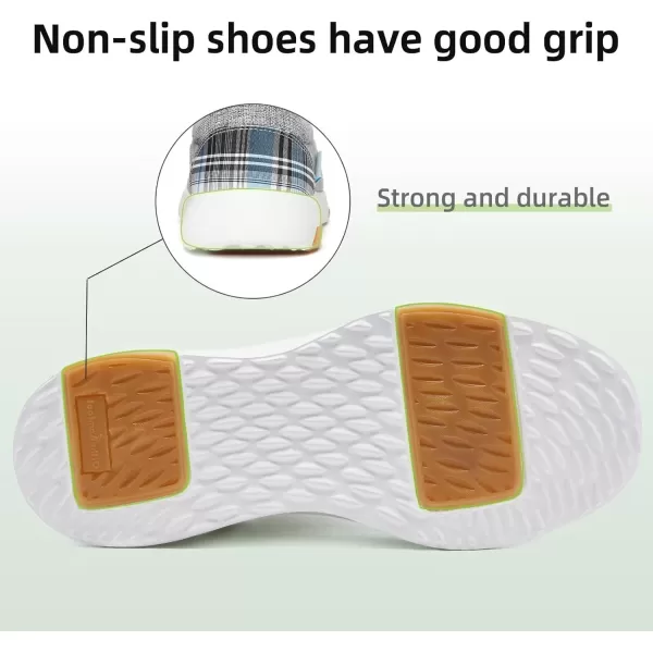 OrthoComfoot Women's Orthopedic Cushioned Slip-On Shoes, Comfortable Plantar Fasciitis Loafers with Arch Support, Casual Orthotic Driving Shoes for Foot and Heel Pain Relief