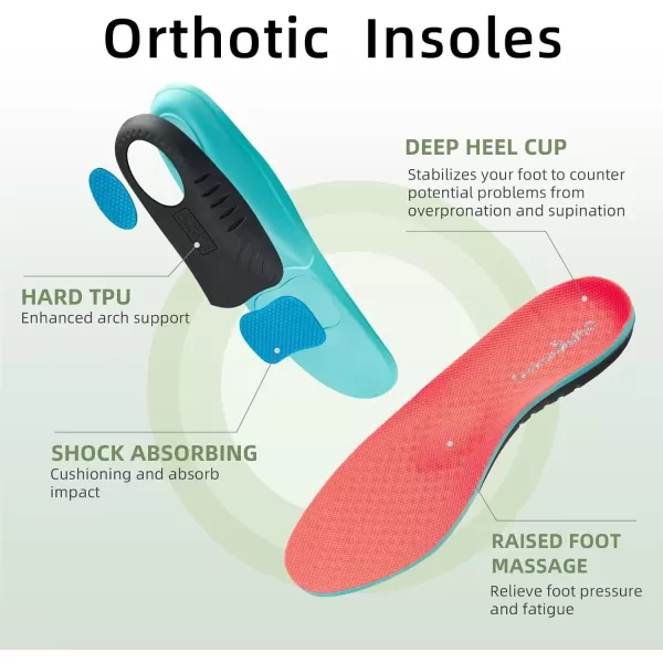 OrthoComfoot Women's Orthopedic Cushioned Slip-On Shoes, Comfortable Plantar Fasciitis Loafers with Arch Support, Casual Orthotic Driving Shoes for Foot and Heel Pain Relief